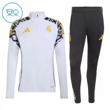 Real Madrid Lasten Training Huppari Valkoinen 2026-27 Quarter-zip