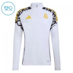 Real Madrid Lasten Training Huppari Valkoinen 2026-27 Quarter-zip