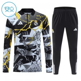 Real Madrid Marvel Lasten Training Huppari Musta 2026-27 Quarter-zip