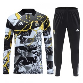 Real Madrid Marvel Training Huppari Musta 2026-27 Quarter-zip