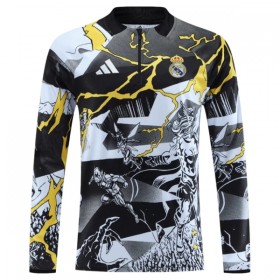 Real Madrid Marvel Training Huppari Musta 2026-27 Quarter-zip
