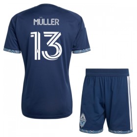 Vancouver Whitecaps Muller 13 Lasten Vieraspelipaita 2026 Lyhythihainen (+ shortsit)