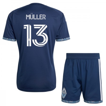 Vancouver Whitecaps Muller 13 Lasten Vieraspelipaita 2026 Lyhythihainen (+ shortsit)
