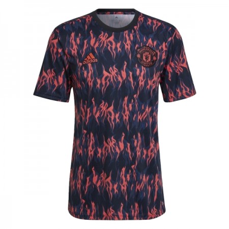 Manchester United Pre-Match Paita Musta 2025-26 Manchester United Pre-Match Paita Musta 2025-26