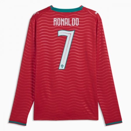 Portugali Ronaldo 7 Kotipelipaita Mm-Kisat 2026 Pitkähihainen Portugali Ronaldo 7 Kotipelipaita Mm-Kisat 2026 Pitkähihainen