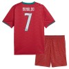 Portugali Ronaldo 7 Lasten Kotipelipaita Mm-Kisat 2026 Lyhythihainen (+ shortsit)