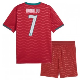 Portugali Ronaldo 7 Lasten Kotipelipaita Mm-Kisat 2026 Lyhythihainen (+ shortsit)