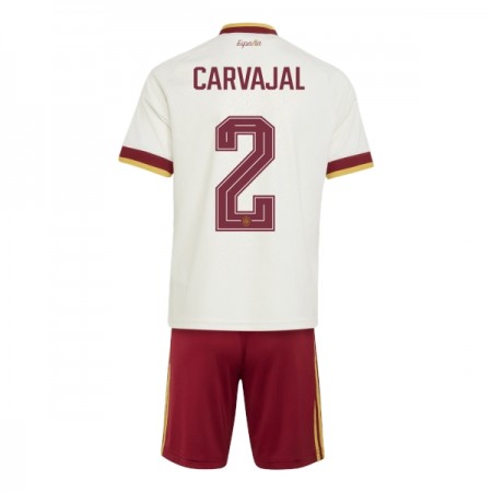 Espanja Carvajal 2 Lasten Vieraspelipaita Mm-Kisat 2026 Lyhythihainen (+ shortsit)