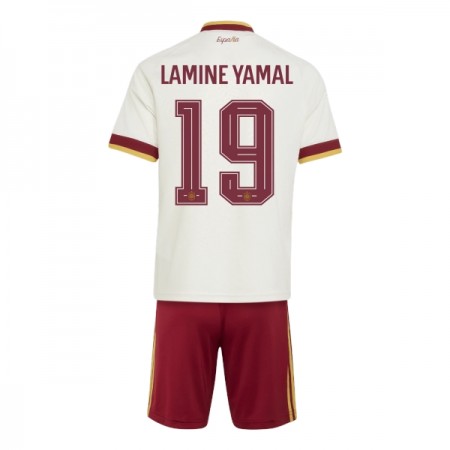 Espanja Lamine Yamal 19 Lasten Vieraspelipaita Mm-Kisat 2026 Lyhythihainen (+ shortsit)