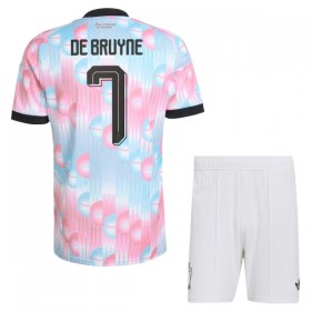 Belgia De Bruyne 7 Lasten Vieraspelipaita Mm-Kisat 2026 Lyhythihainen (+ shortsit)
