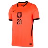 Alankomaat Frenkie de Jong 21 Lasten Kotipelipaita Mm-Kisat 2026 Lyhythihainen (+ shortsit)