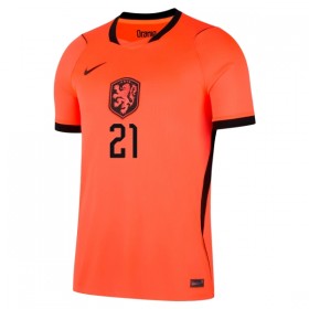 Alankomaat Frenkie de Jong 21 Lasten Kotipelipaita Mm-Kisat 2026 Lyhythihainen (+ shortsit)