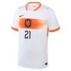 Alankomaat Frenkie de Jong 21 Vieraspelipaita Mm-Kisat 2026