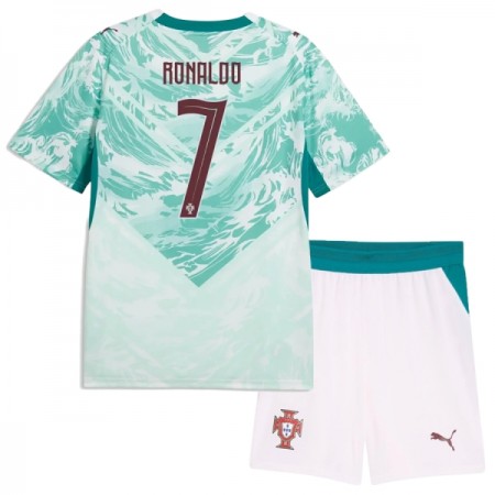 Portugali Ronaldo 7 Lasten Vieraspelipaita Mm-Kisat 2026 Lyhythihainen (+ shortsit)