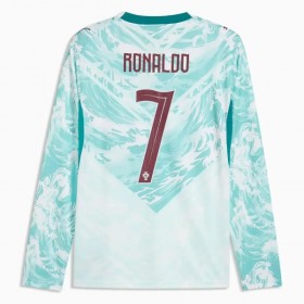 Portugali Ronaldo 7 Vieraspelipaita Mm-Kisat 2026 Pitkähihainen