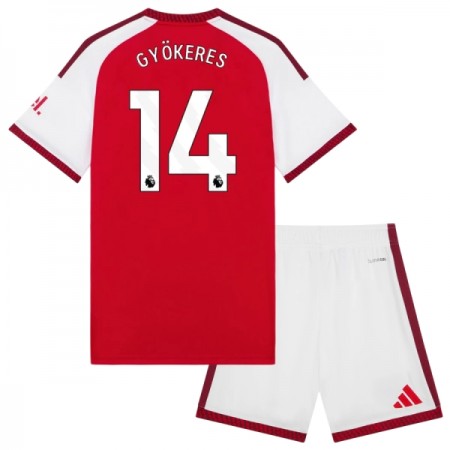 Arsenal Gyokeres 14 Lasten Kotipelipaita 2026-27 Lyhythihainen (+ shortsit)