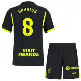 Atlético Madrid Barrios 8 Lasten Vieraspelipaita 2026-27 Lyhythihainen (+ shortsit)
