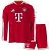 FC Bayern München Lasten Kotipelipaita 2026-27 Pitkähihainen(+ shortsit)