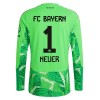 FC Bayern München Neuer 1 Maalivahti Kotipelipaita 2026-27 Pitkähihainen