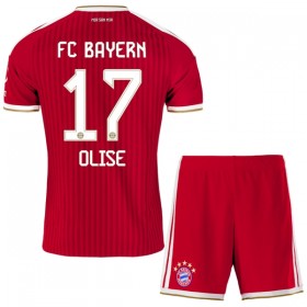 FC Bayern München Olise 17 Lasten Kotipelipaita 2026-27 Lyhythihainen (+ shortsit)