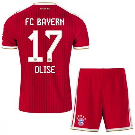 FC Bayern München Olise 17 Lasten Kotipelipaita 2026-27 Lyhythihainen (+ shortsit)