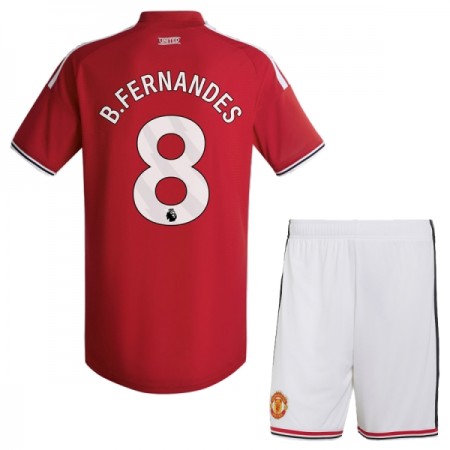 Manchester United B. Fernandes 8 Lasten Kotipelipaita 2026-27 Lyhythihainen (+ shortsit)
