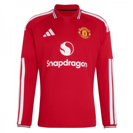 Manchester United Kotipelipaita 2026-27 Pitkähihainen