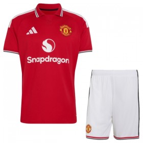 Manchester United Lasten Kotipelipaita 2026-27 Lyhythihainen (+ shortsit)