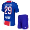 Paris Saint-Germain Bradley Barcola 29 Lasten Kotipelipaita 2026-27 Lyhythihainen (+ shortsit)
