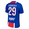 Paris Saint-Germain Bradley Barcola 29 Lasten Kotipelipaita 2026-27 Lyhythihainen (+ shortsit)