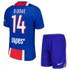 Paris Saint-Germain Desire Doue 14 Lasten Kotipelipaita 2026-27 Lyhythihainen (+ shortsit)