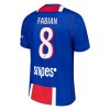 Paris Saint-Germain Fabian 8 Lasten Kotipelipaita 2026-27 Lyhythihainen (+ shortsit)