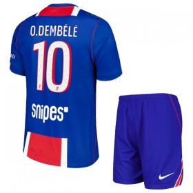Paris Saint-Germain O. Dembele 10 Lasten Kotipelipaita 2026-27 Lyhythihainen (+ shortsit)