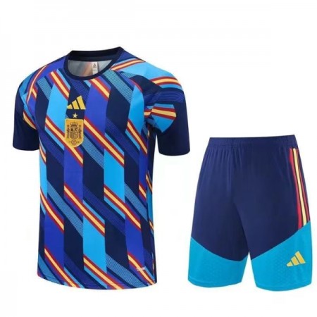 Espanja Pre-Match Lasten Paita Mm-Kisat 2026 Lyhythihainen (+ shortsit)