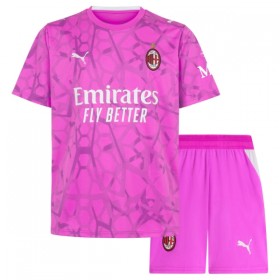AC Milan Maalivahti Lasten Vieraspelipaita 2026-27 Lyhythihainen (+ shortsit)