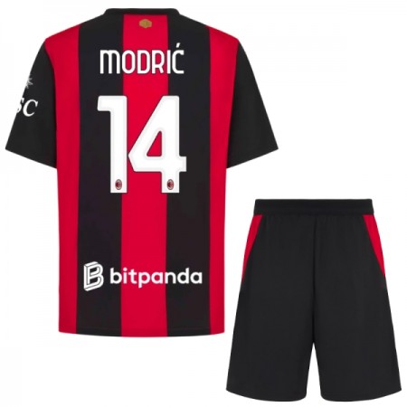 AC Milan Modrić 14 Lasten Kotipelipaita 2026-27 Lyhythihainen (+ shortsit)