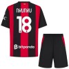 AC Milan Nkunku 18 Lasten Kotipelipaita 2026-27 Lyhythihainen (+ shortsit)