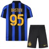 Inter Milan Bastoni 95 Lasten Kotipelipaita 2026-27 Lyhythihainen (+ shortsit)