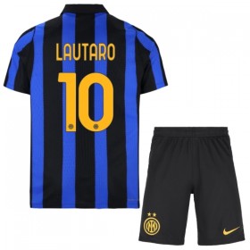 Inter Milan Lautaro 10 Lasten Kotipelipaita 2026-27 Lyhythihainen (+ shortsit)