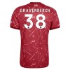Liverpool Gravenberch 38 Lasten Kotipelipaita 2026-27 Lyhythihainen (+ shortsit)