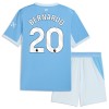 Manchester City Bernardo 20 Lasten Kotipelipaita 2026-27 Lyhythihainen (+ shortsit)