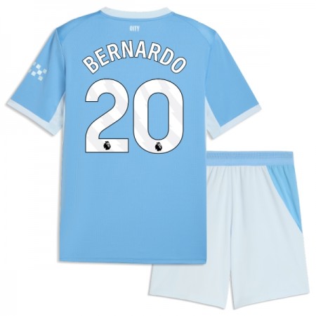 Manchester City Bernardo 20 Lasten Kotipelipaita 2026-27 Lyhythihainen (+ shortsit)