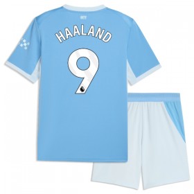 Manchester City Haaland 9 Lasten Kotipelipaita 2026-27 Lyhythihainen (+ shortsit)