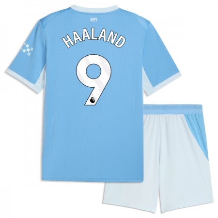 Manchester City Haaland 9 Lasten Kotipelipaita 2026-27 Lyhythihainen (+ shortsit)