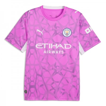 Manchester City Maalivahti Vieraspelipaita Pinkki 2026-27