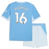 Manchester City Rodrigo 16 Lasten Kotipelipaita 2026-27 Lyhythihainen (+ shortsit)