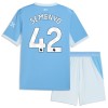 Manchester City Semenyo 42 Lasten Kotipelipaita 2026-27 Lyhythihainen (+ shortsit)