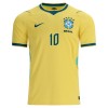 Brasilia Neymar JR 10 Lasten Kotipelipaita Mm-Kisat 2026 Lyhythihainen (+ shortsit)