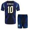Brasilia Neymar JR 10 Lasten Vieraspelipaita Mm-Kisat 2026 Lyhythihainen (+ shortsit)