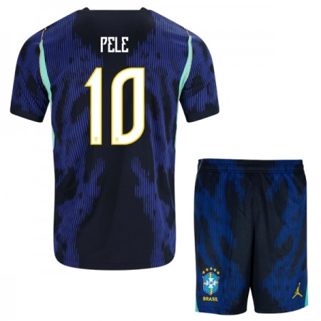 Brasilia Pele 10 Lasten Vieraspelipaita Mm-Kisat 2026 Lyhythihainen (+ shortsit)